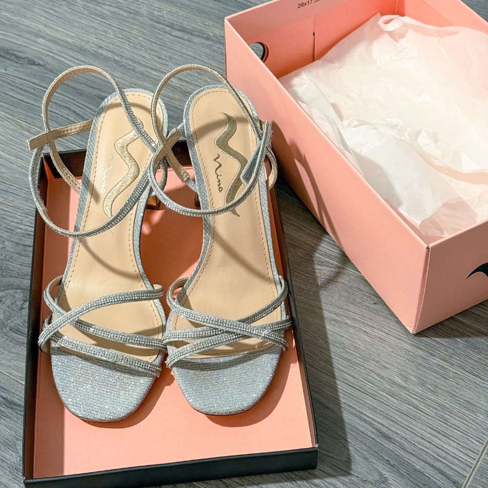 Nina Adalyn Rhinestone Sandal (New in Box)
